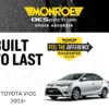 Phuộc giảm xóc MONROE - Toyota Vios 2013+