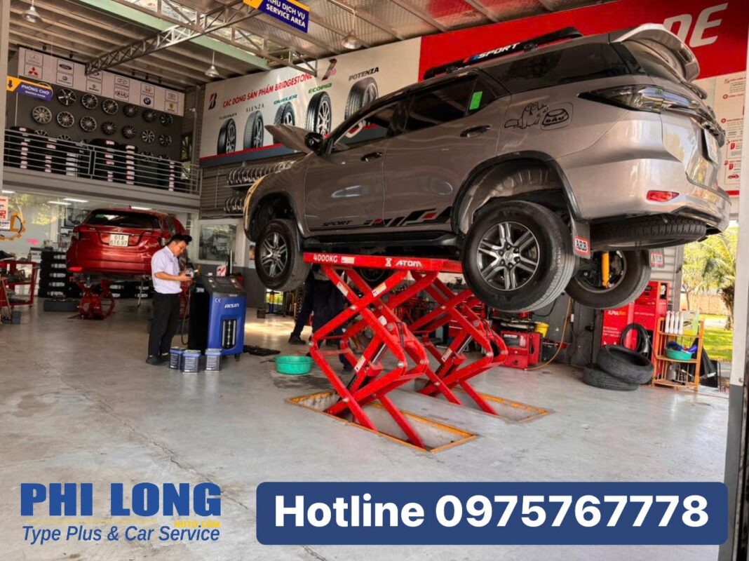 Thay dầu hộp số tuần hoàn BMW Audi Mercedes tại Phi Long Auto Bình Dương