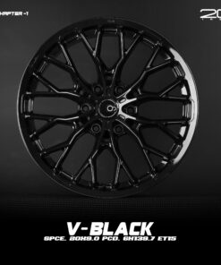 Mâm ORI WHEELS Chapter-7 V-Black 20x9.0 PCD 6x139.7 ET15.