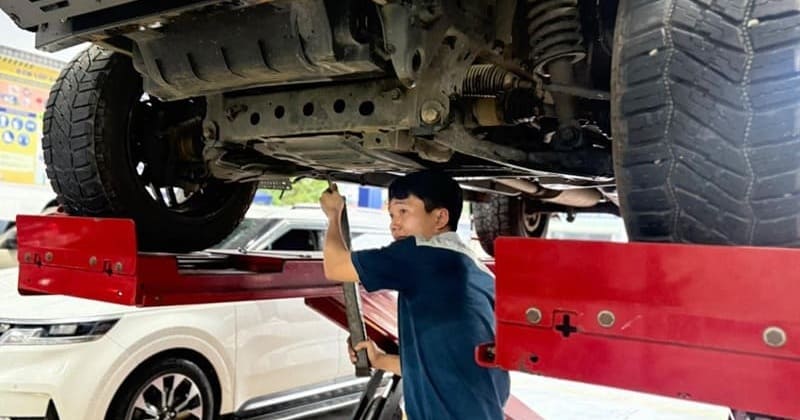 mốc bảo dưỡng 80000km ô tô