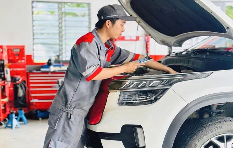 bảo dưỡng 80000km tại phi long auto