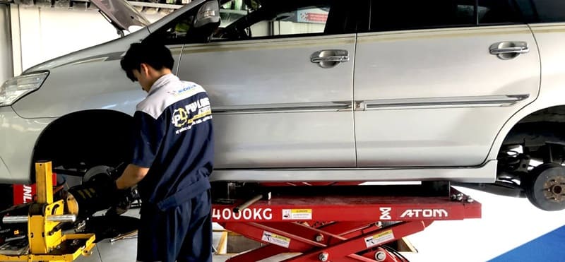 các hạng mục bảo dưỡng xe ô tô
