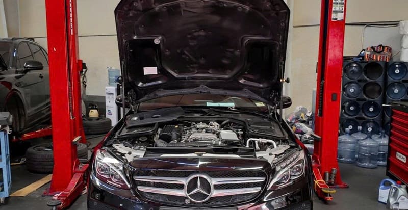 các hạng mục sửa xe ô tô tại phi long auto