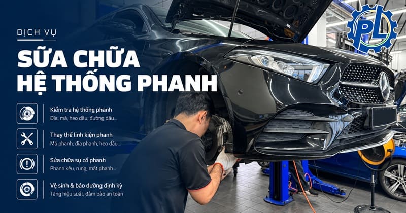 hệ thống phanh ô tô